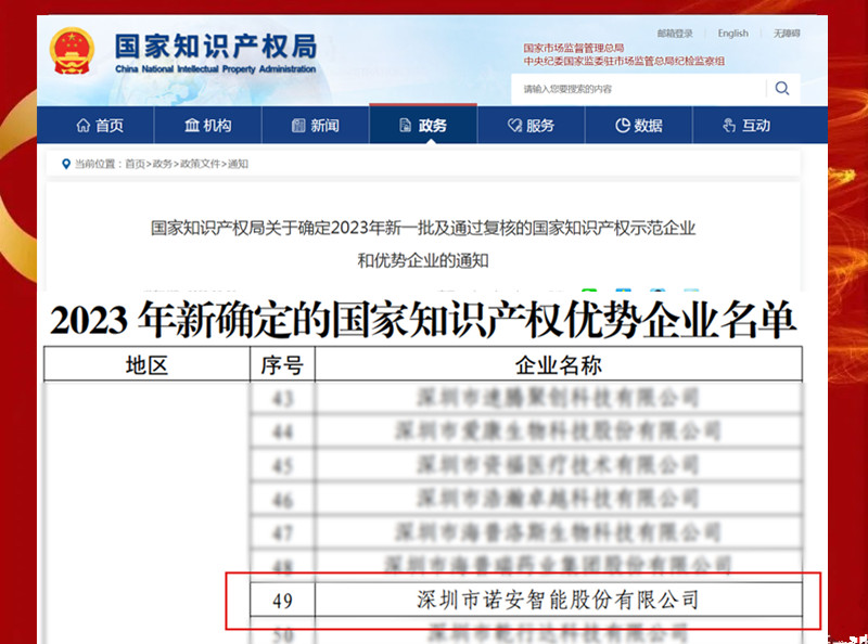 江南体育平台官方网站-江南(中国)
获评“2023年度新一批国家知识产权优势企业”